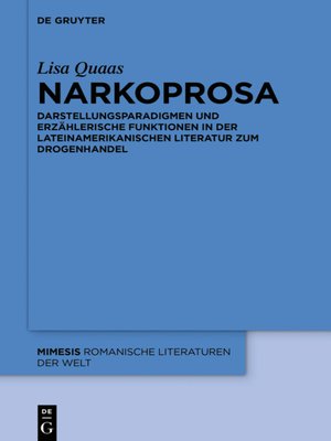 cover image of Narkoprosa